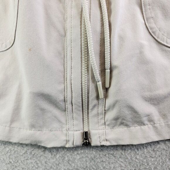 Athleta Expedition Skort Womens 8 Gray Mini Skirt Zip Front Hiking Tennis Golf - Picture 2 of 16